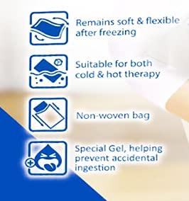 EZYFIT EZYFIT Reusable Hot & Cold Soft and Flexible Gel Pack for Pain Relieving