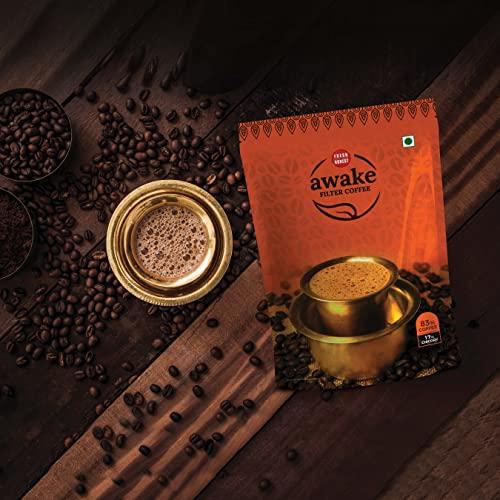 Fresh & Honest Fresh & Honest Awake Filter Coffee Powder 83:17 Blend, 200g - Pack of 2 (400g)