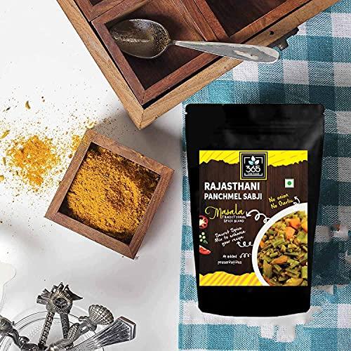 365 STORE TO DOOR 365 STORE TO DOOR Indian Spice – Jain Rajasthani Panchmel Sabji Masala, 250 gm. | Homemade Powdered | for Healthy Cooking | Ready to use | All Seasonings Spices | Pure & Hygiene | Spice Mix