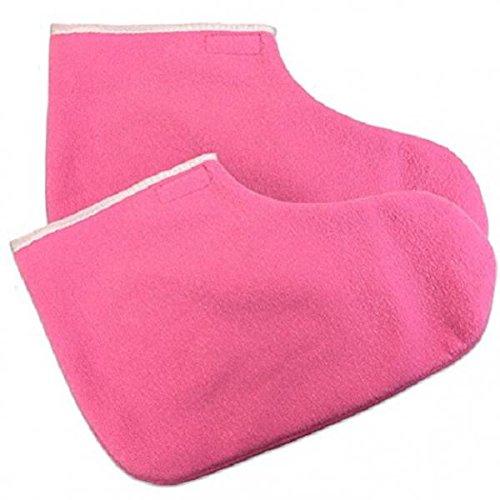 T.O.G. T.O.G. 2 Pairs Soft New Paraffin Wax Protection SPA Hand Foot Mitts Moisturizing Gloves Booties for Warmer Wax Heater Manicure Supply