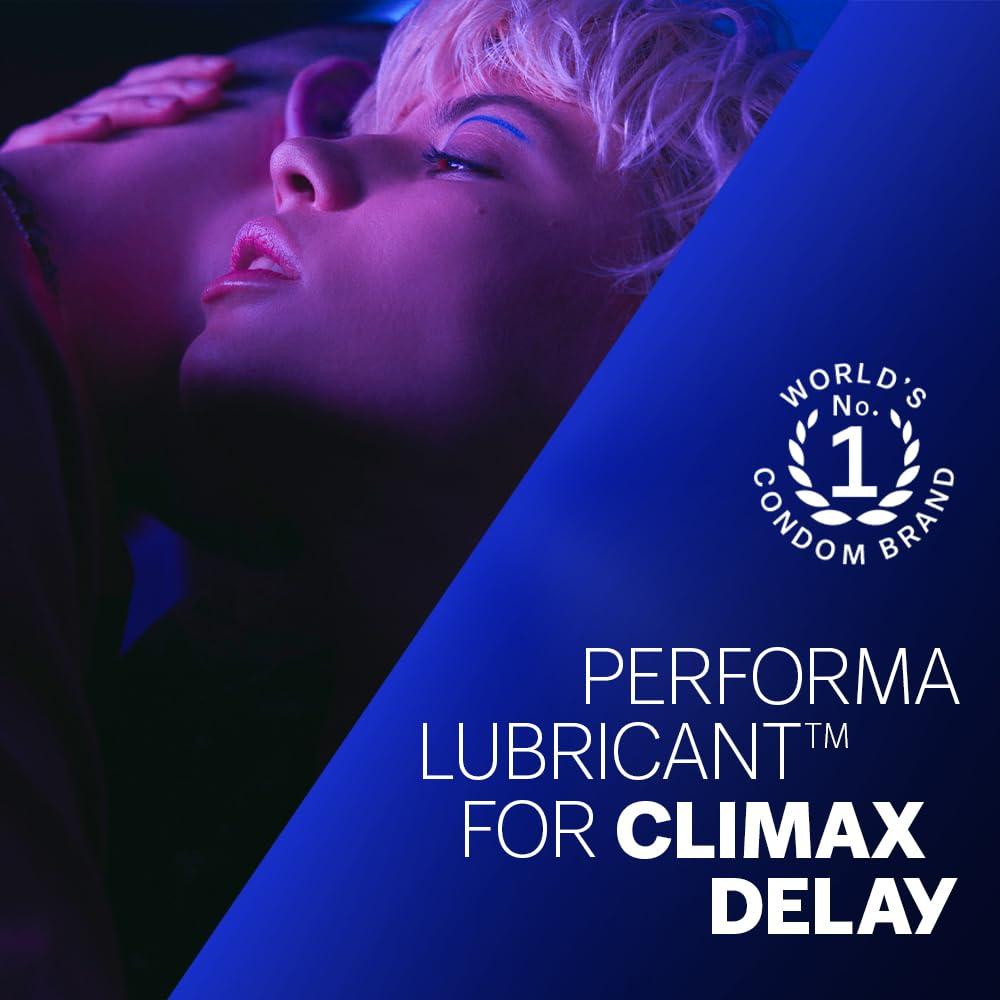 Durex Durex Condoms, Extra Time- 10s (Pack of 10)