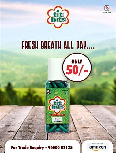 TITBITS Titbits Freshburst Hygiene Digestive Mouth Freshener Pack of 8 (Small Travel Pack) - 8psc