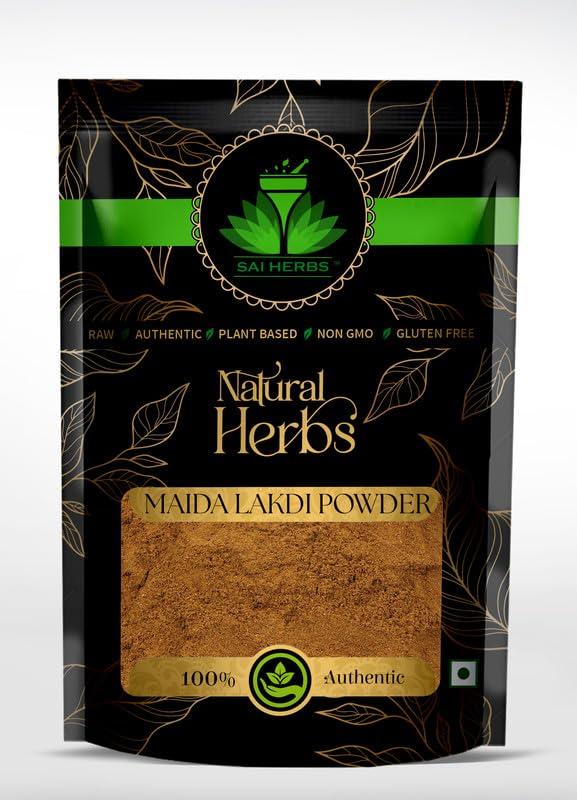 SAI HERBS SAI HERBS Maida Lakdi Herbal Extract Churan - Litsea Glutinosa Herbal Extract Churan - Maida Wood Herbal Extract Churan - Pure & Natural (100 Grams)