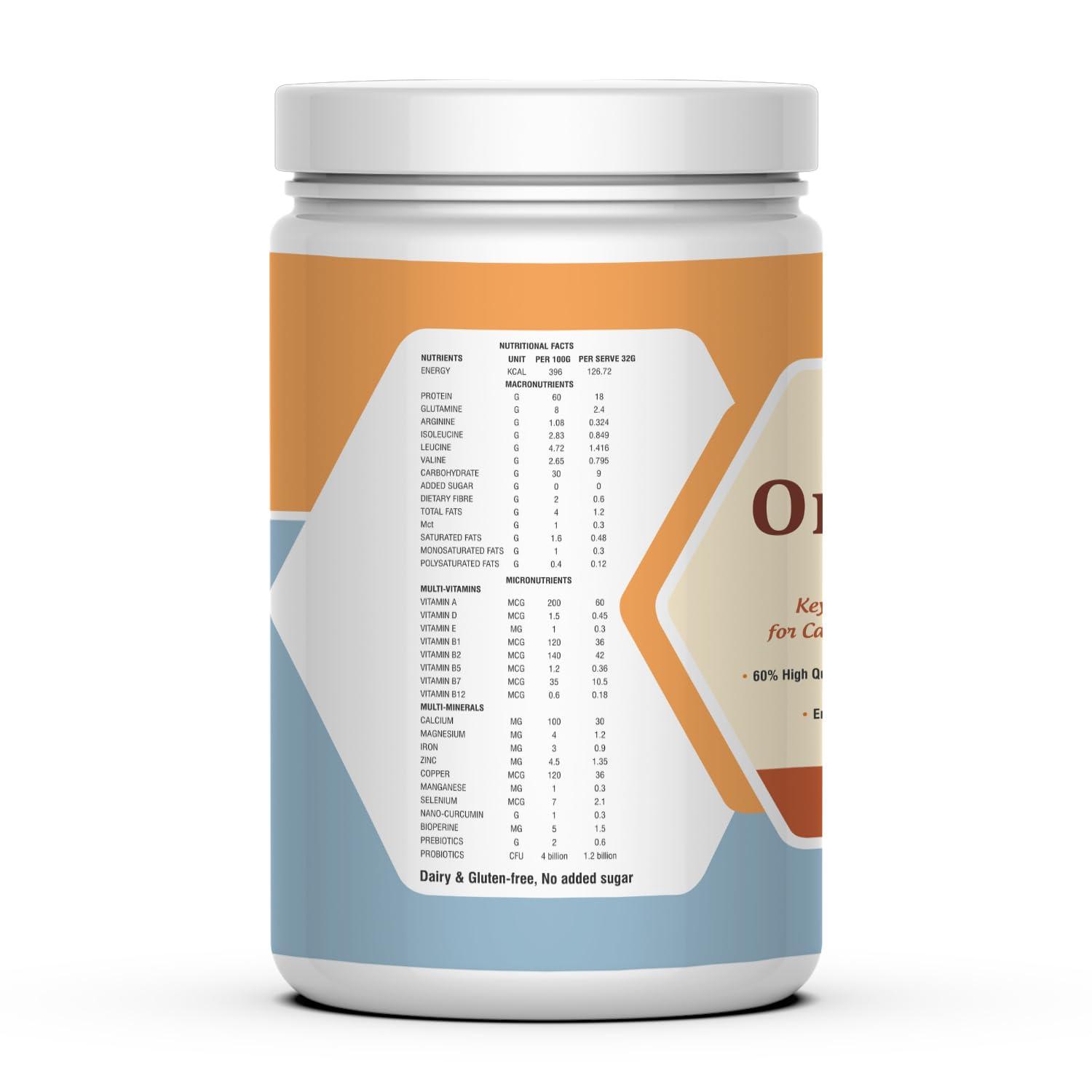 Liport Liport OncoRec Plus Daily Nutrition Protein Powder - Rich vanilla Flavour, 400g (Pack of 1)
