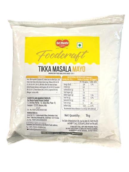 Generic Del Monte Foodcraft Tikka Masala Mayonnaise - 1kg