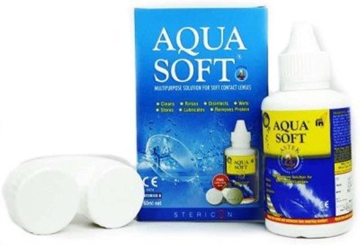 Aquasoft Aquasoft Aqua Soft Sensitive Eyes Multi Purpose Lens Solution (60 ml)