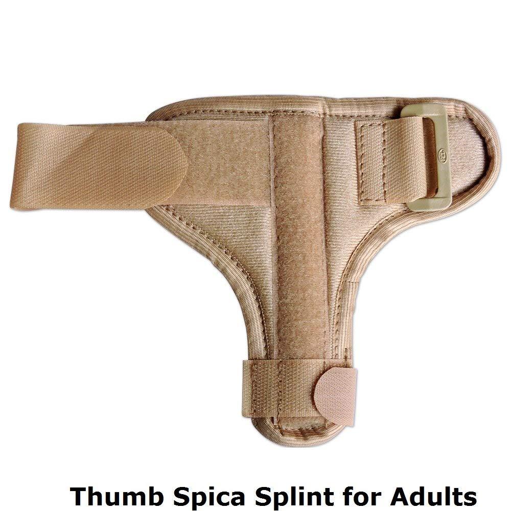 SPOINKKY SPOINKKY Thumb Spica Splint Brace for Adults| Thumb Spica Splint Support | Thumb Stabilizer | Thumb Brace for Tissue Injuries - Adult (Universal)