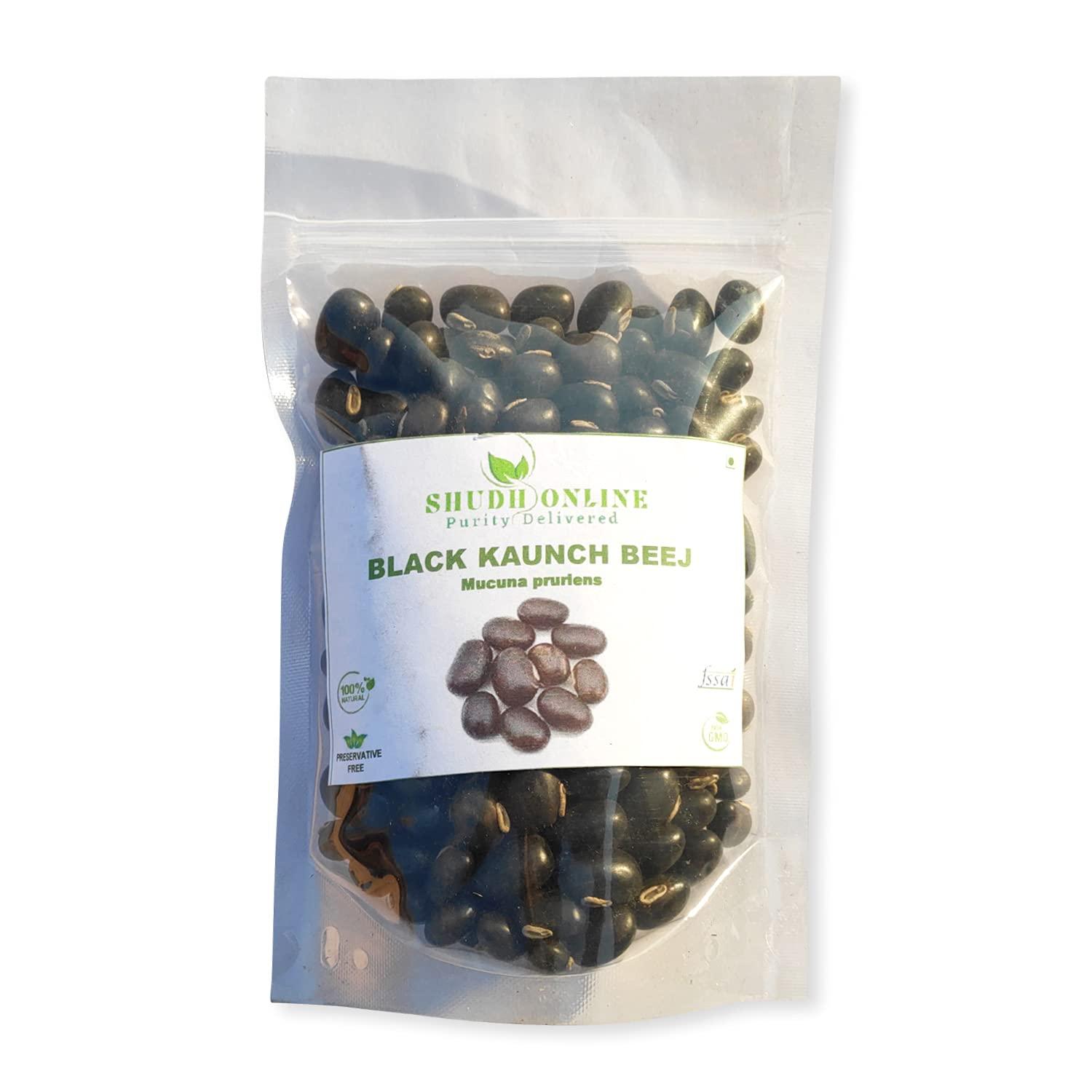 Shudh Online Shudh Online Black Kaunch Beej/Mucuna Pruriens (1000 grams)