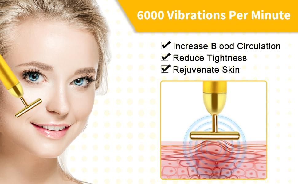 LITTLE CURIOUS LITTLE CURIOUS facial massager electric | face massager machine | facial roller for face massager | 24K Gold face massager machine for facial | electric face massager for facial (Silver)