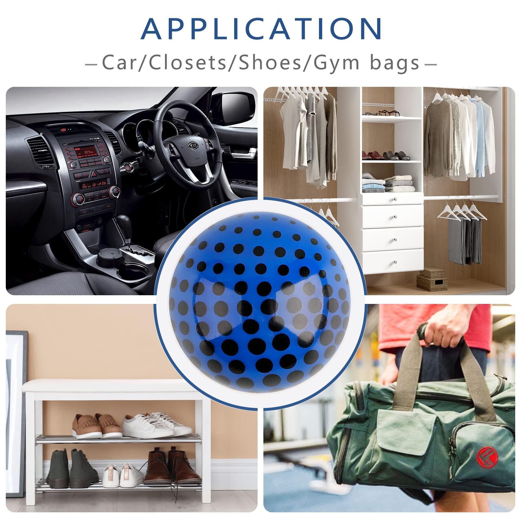 Knixmax Knixmax Sneaker Deodorizer Balls, Shoes Gym Bags Lockers Car Air Fresheners Matrix 3 Pairs