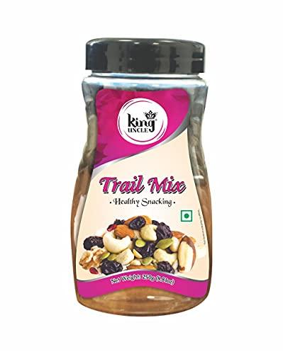 KINGUNCLE King Uncle's Daily Detox Trail Mix, Mix of 9 Nuts, Seeds & Berries, 500 grams