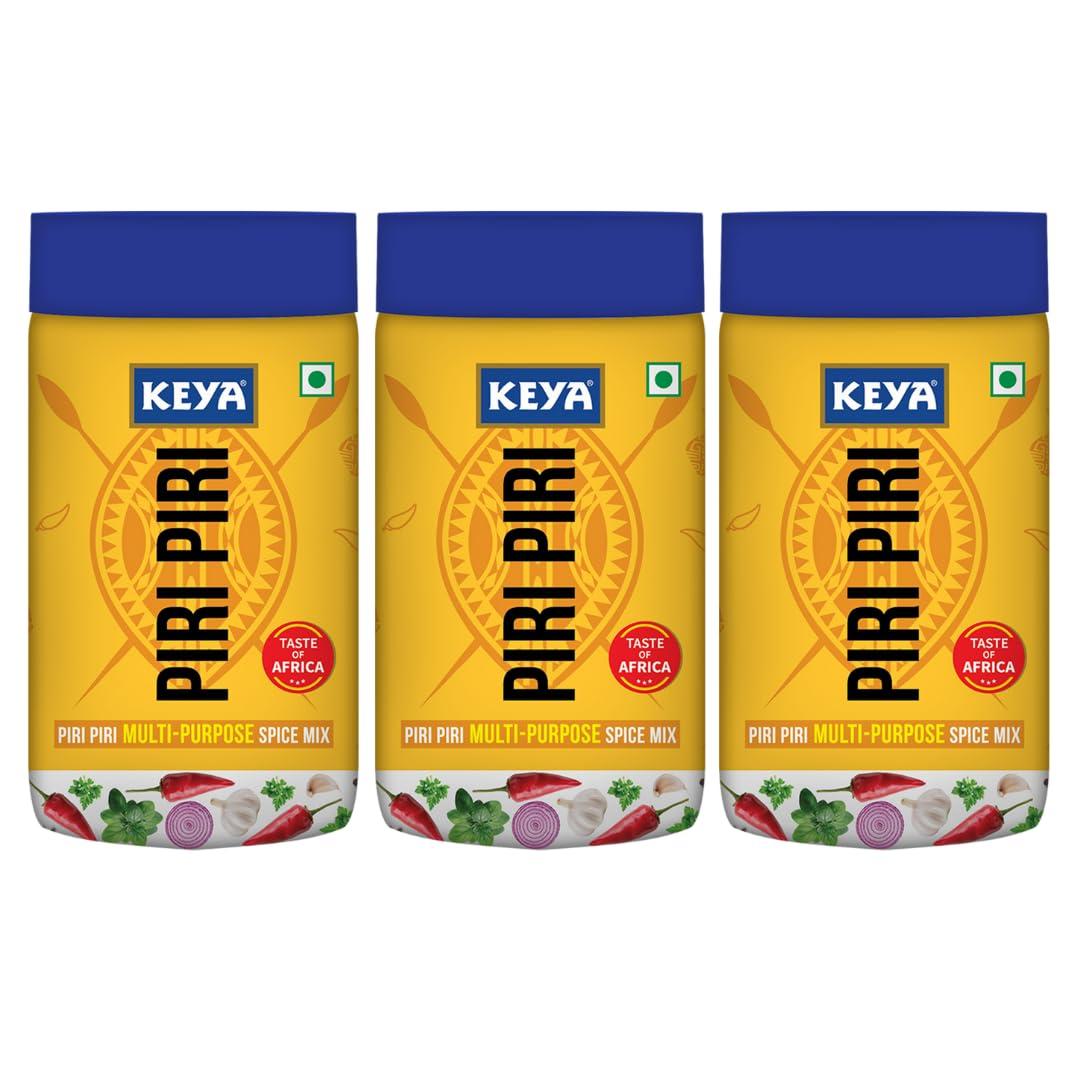 KEYA Keya Piri Piri Spice Mix 80gm, Pack 3