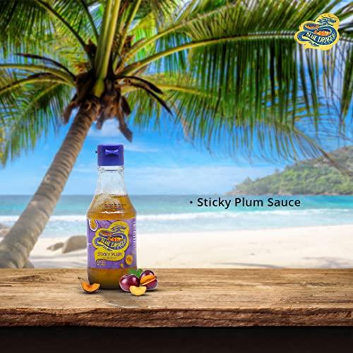 Blue Dragon Blue Dragon Sticky Plum Sauce | No Preservative | Vegan | Sesame Seeds, Peanuts and Nuts | Sticky Plum Sauce - 190ml (Pack of 2)
