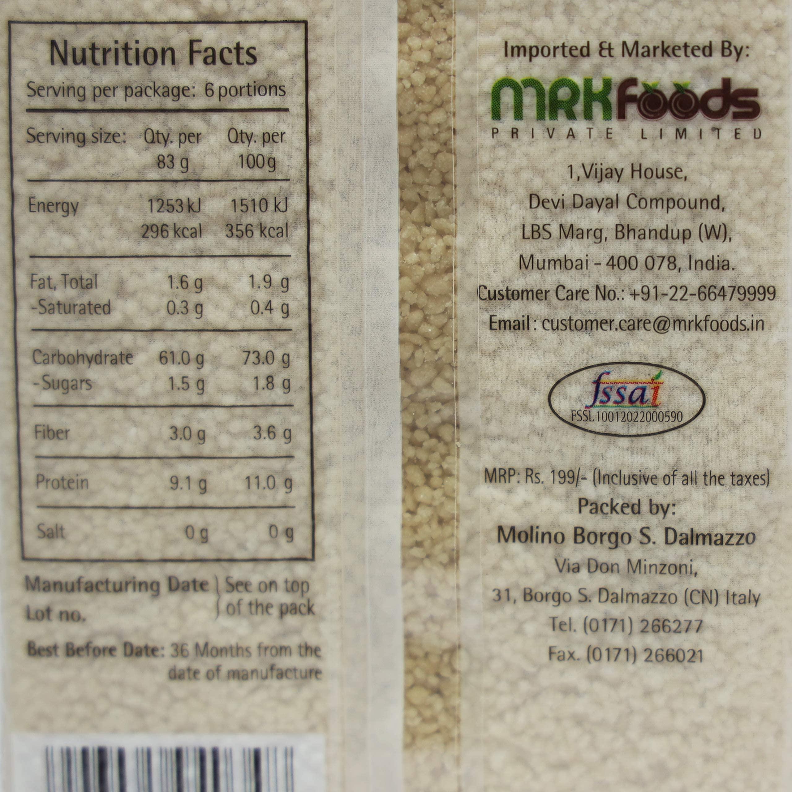 Fresh's Fresh\'s Freshos Couscous Semolina, 500 g