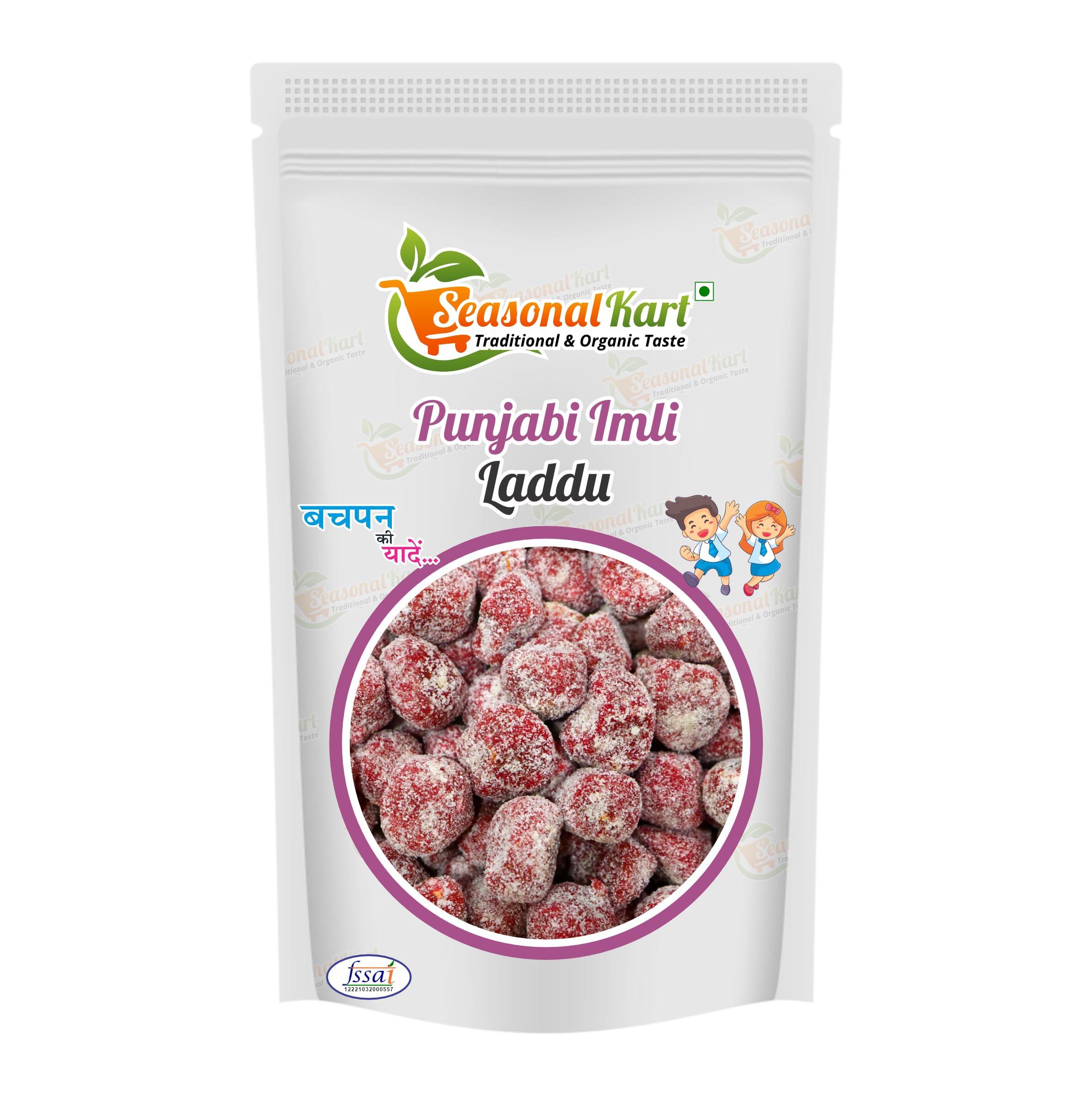 SEASONALKART SEASONALKART Pack of Borkut Ladoo & Punjabi Imli Laddu 400 gm Each Total 800 gm (Pack of 2)