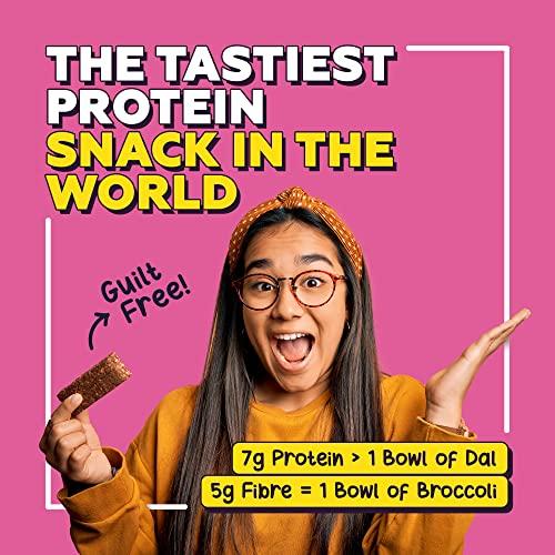 Yogabar Yogabar Dessert Protein Bar - No Added Sugar Snacks | Guilt Free Chocolate Fudge Brownie & Nutty Fudge Brownie | Healthy Snacks with Premium Protein derived from Almonds & Pure Whey | Protein Snacks