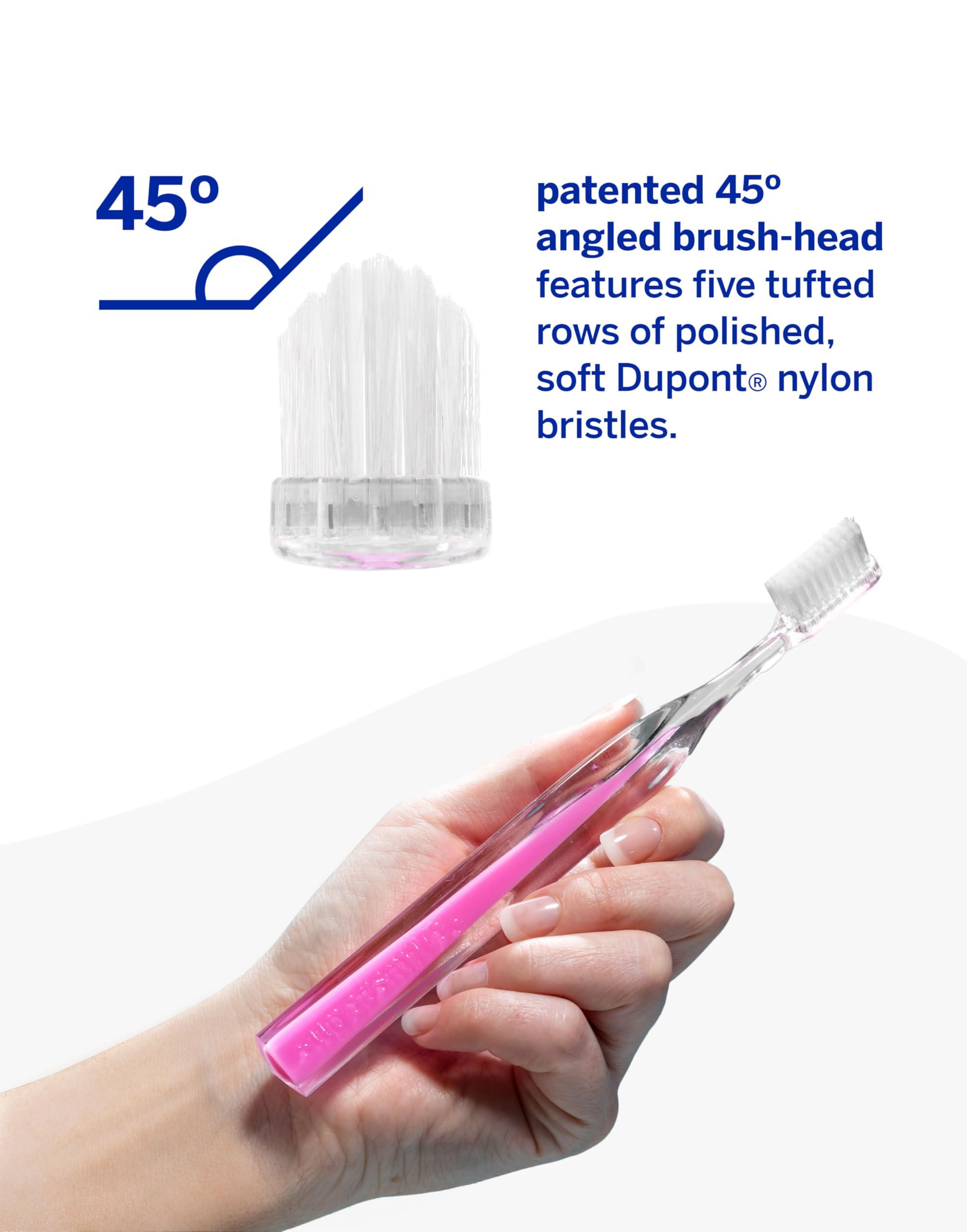 Supersmile Supersmile Crystal Collection Toothbrush, Pink Diamond