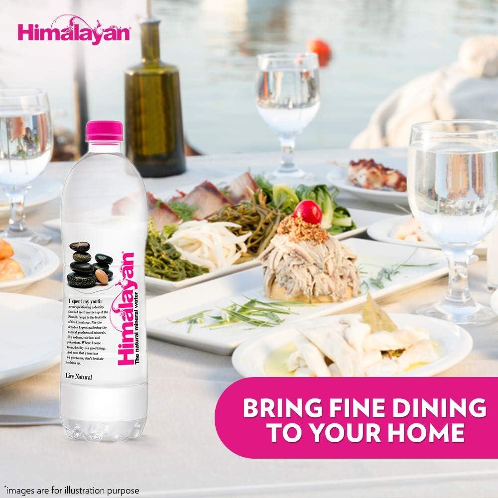Himalayan Himalayan Natural Mineral Water (1000 ml x 12 bottles): Mildly Alkaline, Sourced from Himalayas, Untouched & Unprocessed