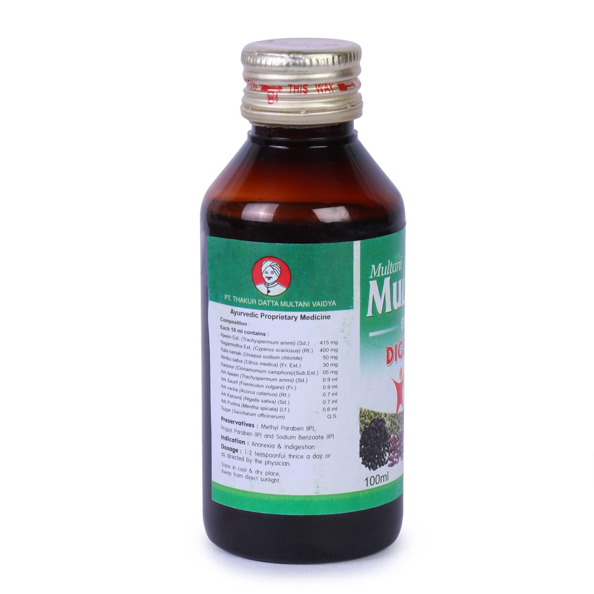 Multani Multani Mulzyme Syrup | 100 Ml