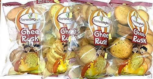 ForesIniyaa ForesIniyaa Ghee Rusk 125g (Pack of 5)