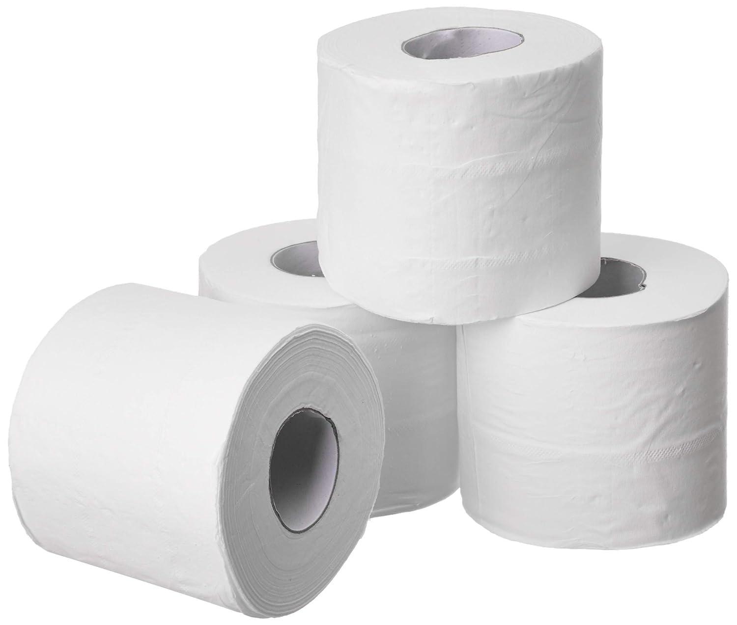 Magic Providers Magic Providers Premium 4 Ply Toilet Paper Roll | Toilet Tissue | Toilet Napkin | Bathroom Tissue Roll, 300 Sheets (Pack of 6) Total 1200 Sheets | Ultra Soft and Non Stick Material