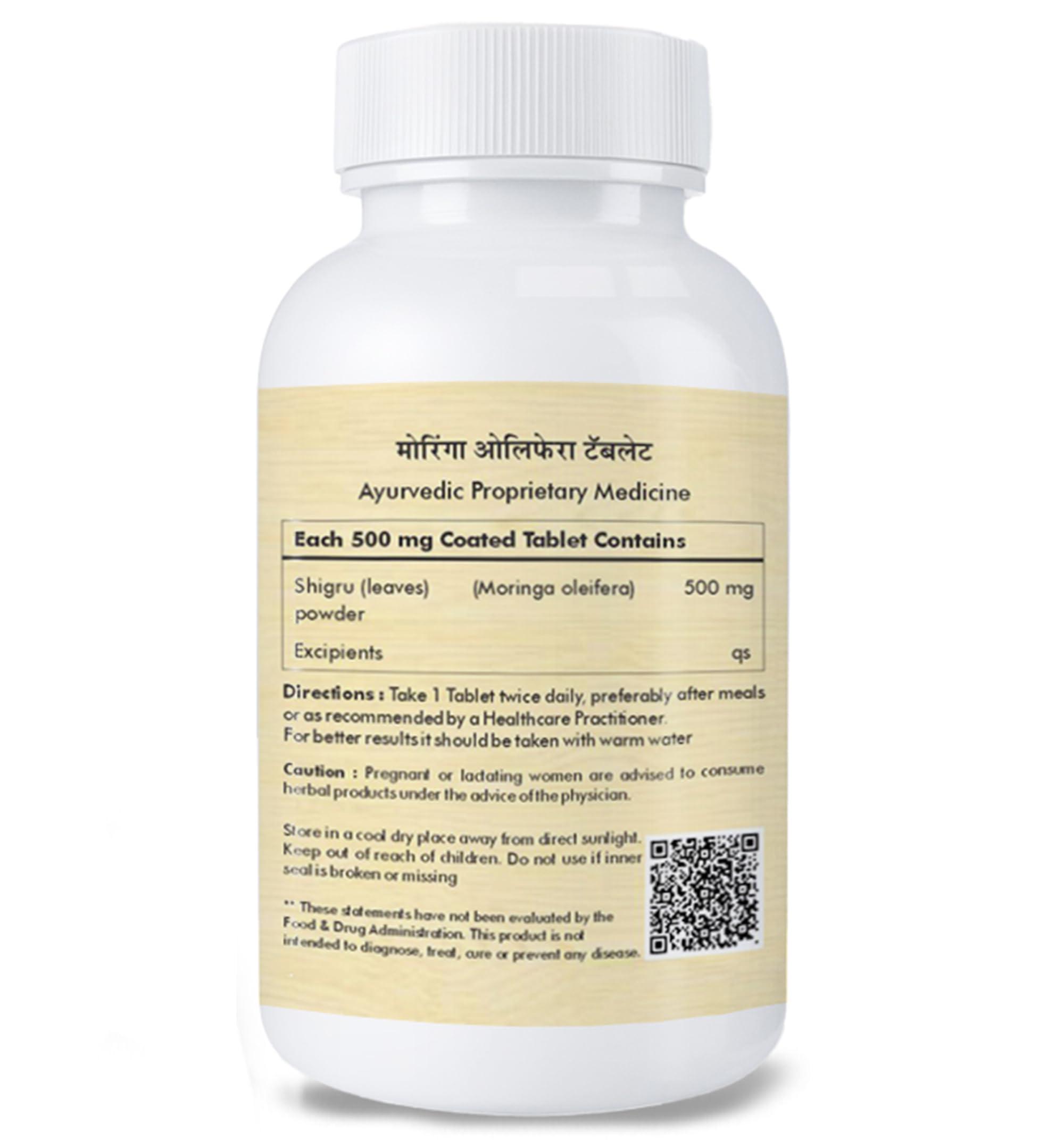 HERBAL HILLS Herbal Hills Moringa Tablets (60 Tablets (Pack of 4))