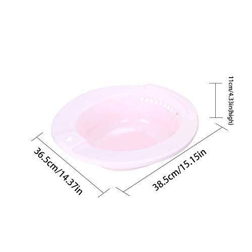 Okayji Okayji Sitz Bath Tub for Piles Fissures Pain Relief and Post Surgery Recovery (Pink)