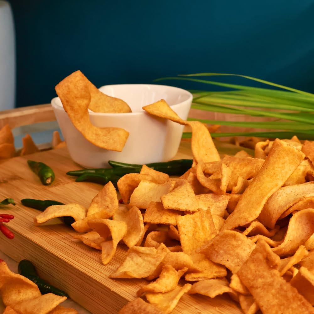 HEALTHY MASTER Vision to serve healthy Healthy Master Baked Quinoa Chips with All Natural Ingredients | High in Fiber | Low in Sodium | Gluten-Free | Vacuum Cooked | Oil-Free (Quinoa Chips, 200g)