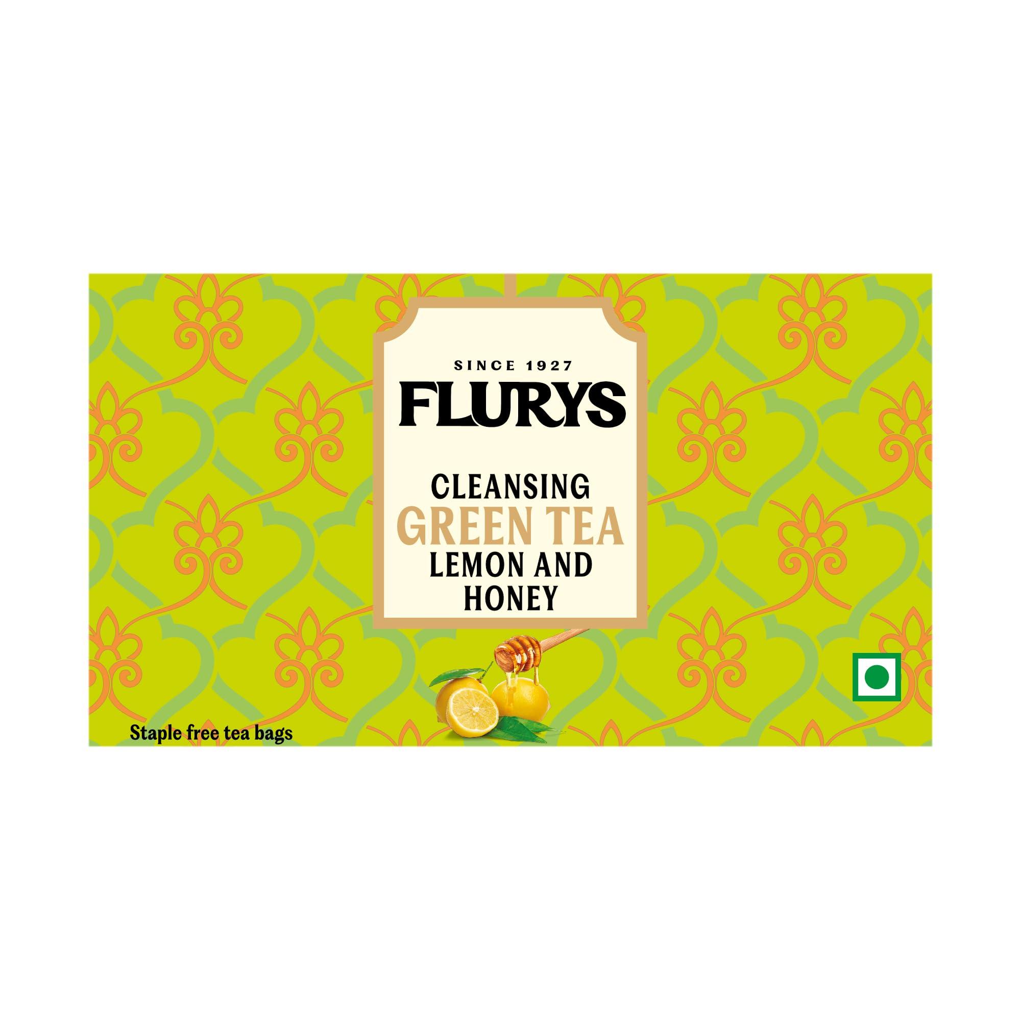 Ty-phoo Ty-phoo Natural Green Tea Lemon and Honey with 25 Heat Sealed Enveloped Bags, 25 Bags