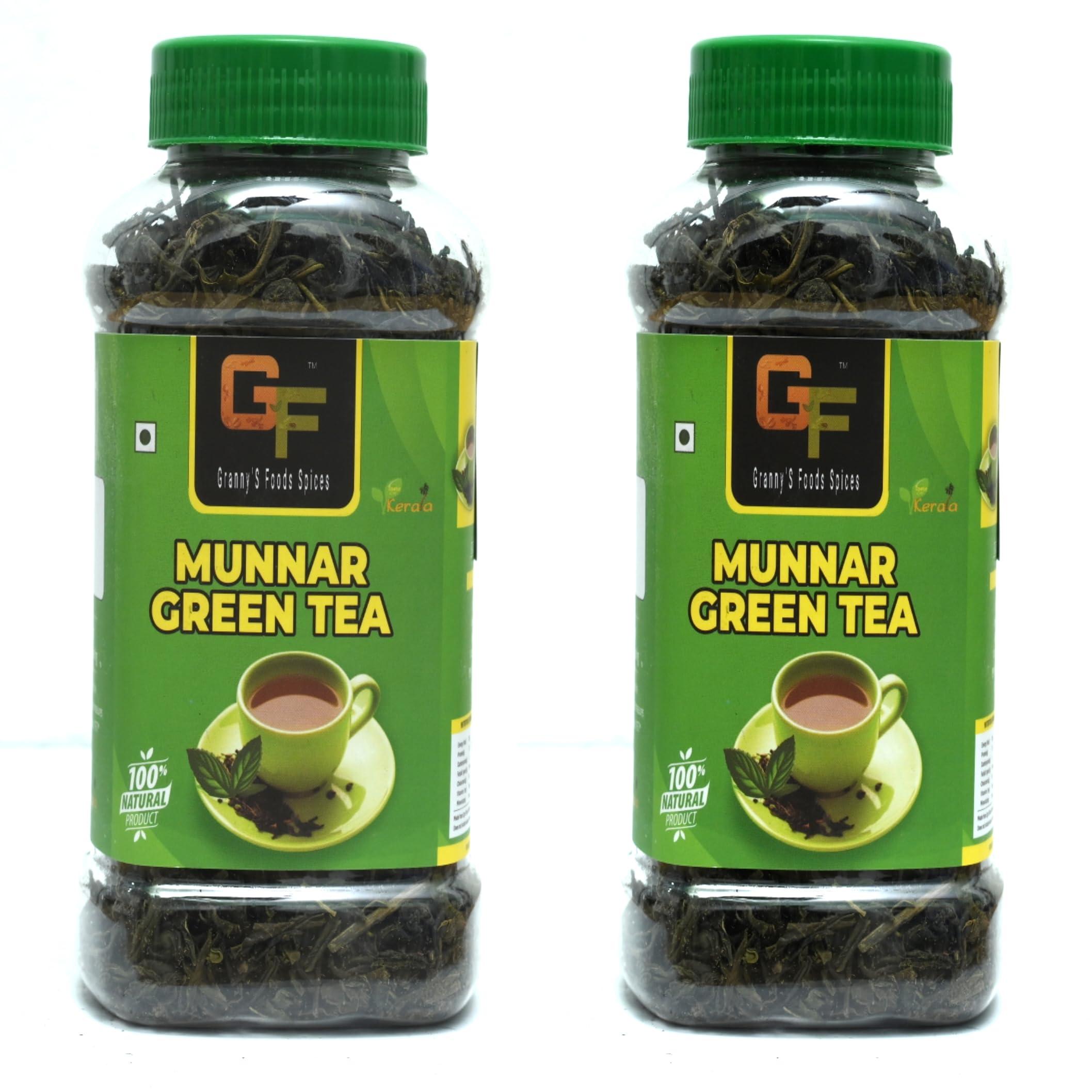 Granny's Foods GF Munnar Green Tea 200g(2pack Of 100g)/Product Of Kerala