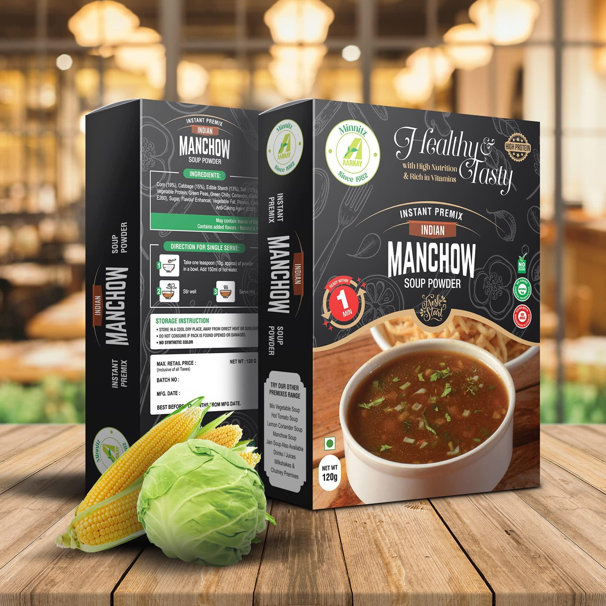 Minnitz Minnitz Instant Manchow Soup Powder Ready To Make Instant Soup Mix