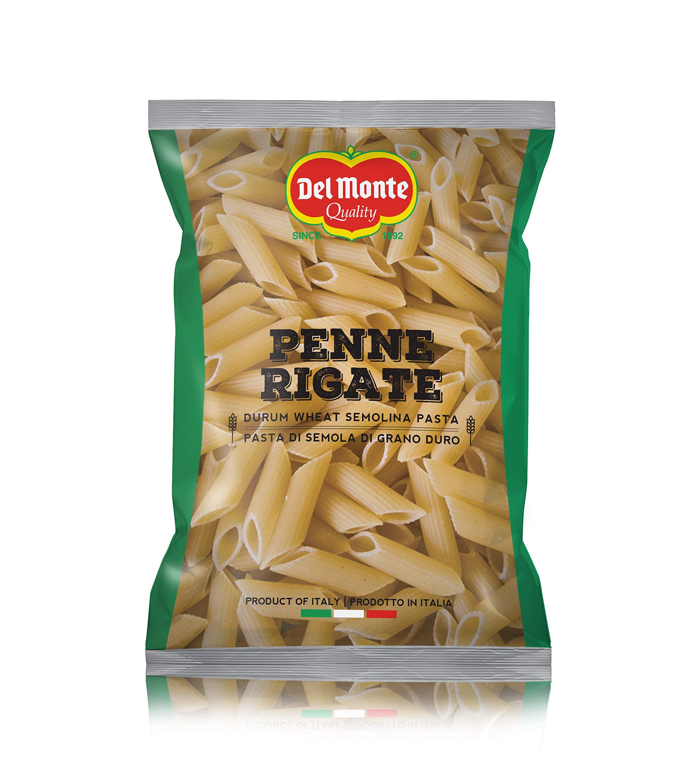 Del Monte Del Monte Penne Pasta (Imported from Italy), 100% Durum Wheat Semolina, 1kg & Del Monte Spirali Pasta (Imported from Italy), 100% Durum Wheat Semolina, 1kg