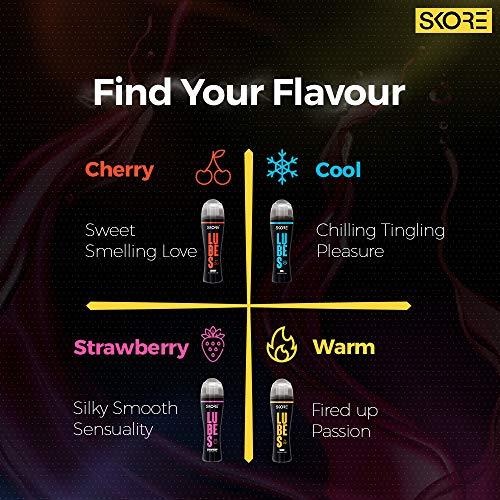 Skore Skore Timeless Condoms 10s and Strawberry Lubes 50 ml