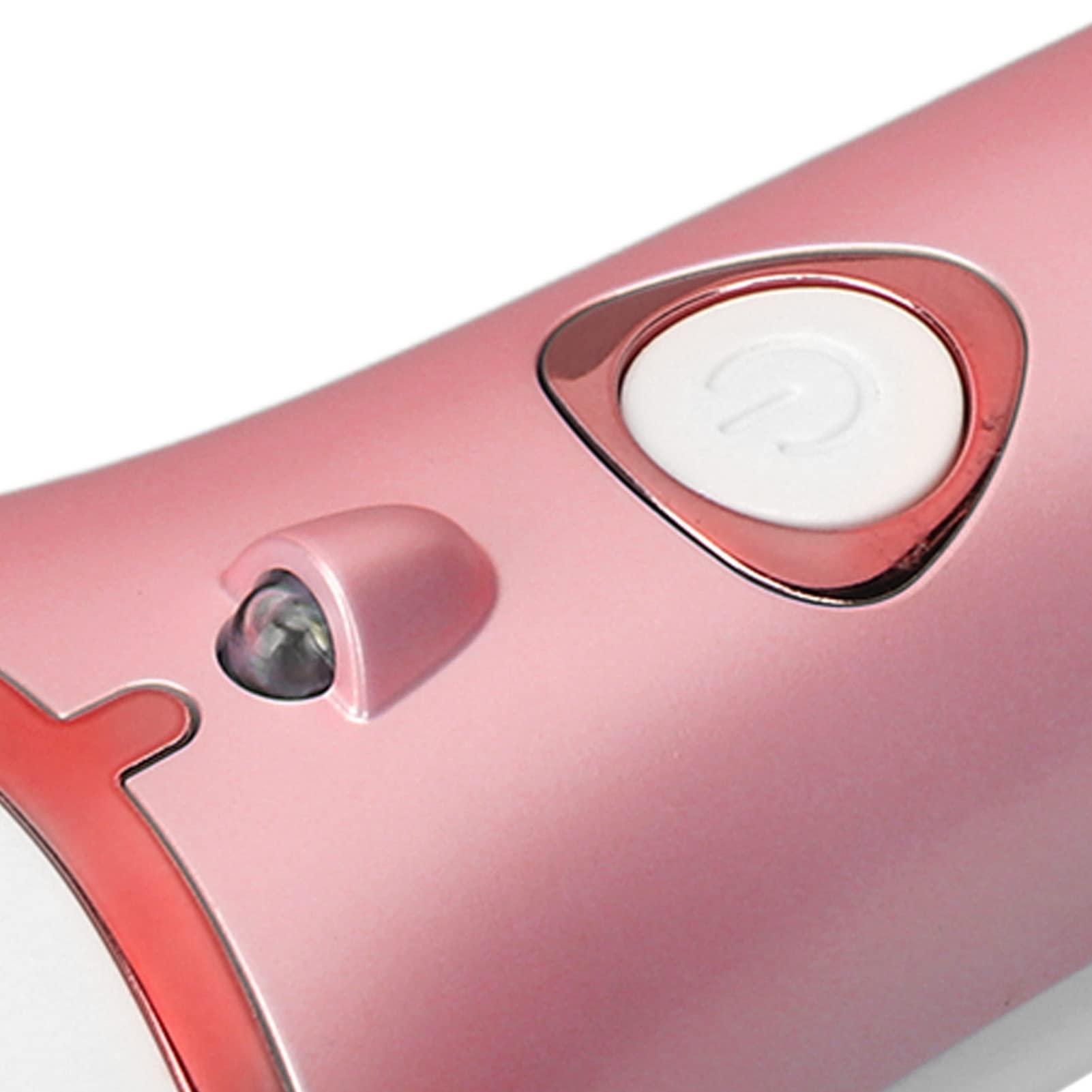 BUCS Electronic Foot File, Pedicure Foot Grinder Callus Removal Rechargeable for Beauty Salon (Pink)