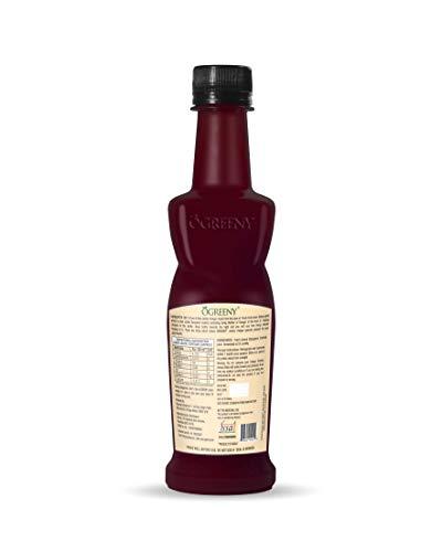 OGREENY Ogreeny Jamun Vinegar Organic with Mother 350 ml - Raw, Unfiltered (Made with Organic Jamun Fruits)