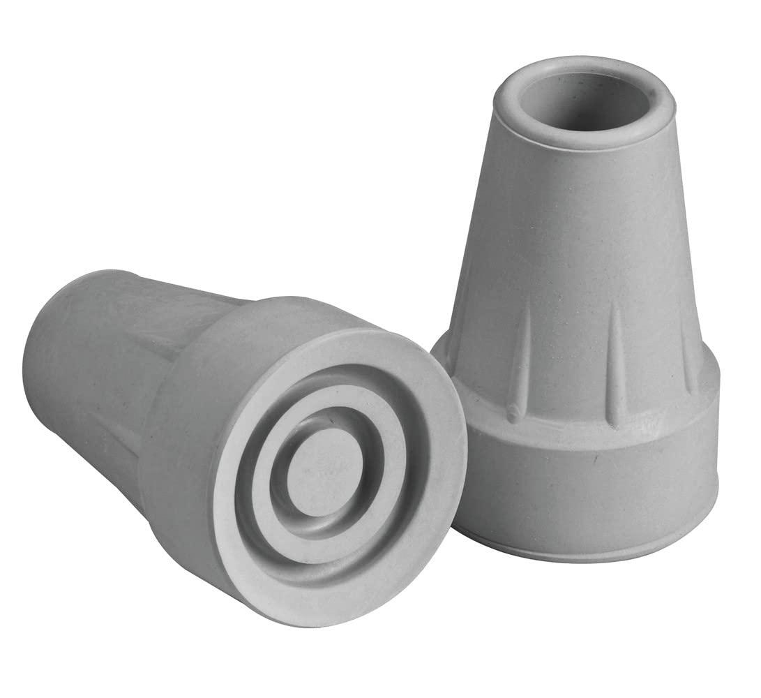 Carex Apex Standard Crutch Tips (Grey)