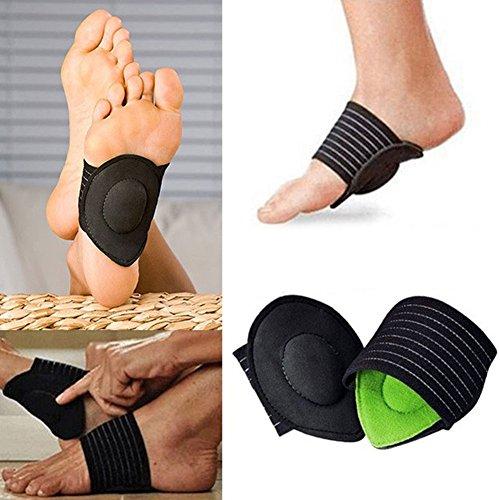ShopAIS ShopAIS 1Pair Strutz Cushioned Arch Foot Support Decrease Plantar Fasciitis Pain New Hot Foot Care Tools Foam