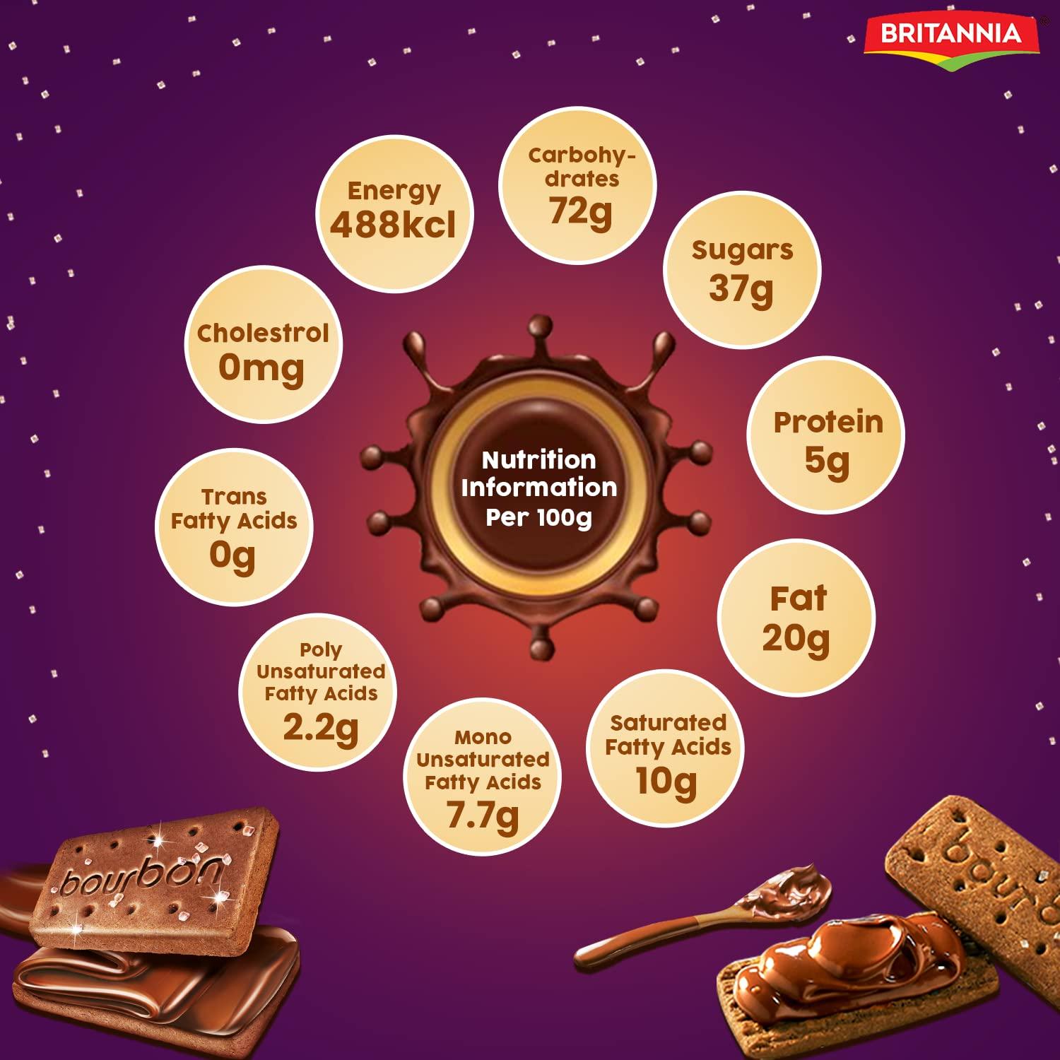 Britannia Britannia Bourbon The Original Biscuits, 500 g Pack of 2