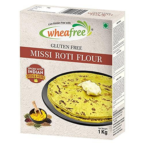 wheafree Wheafree Gluten Free Makki Atta (1Kg), Gluten Free Multigrain Flour (1Kg), Gluten Free Besan (1Kg), Gluten Free Maida Replacer (500g) and Gluten Free Missi Roti Atta (1Kg) | Gluten Free Flours Combo P