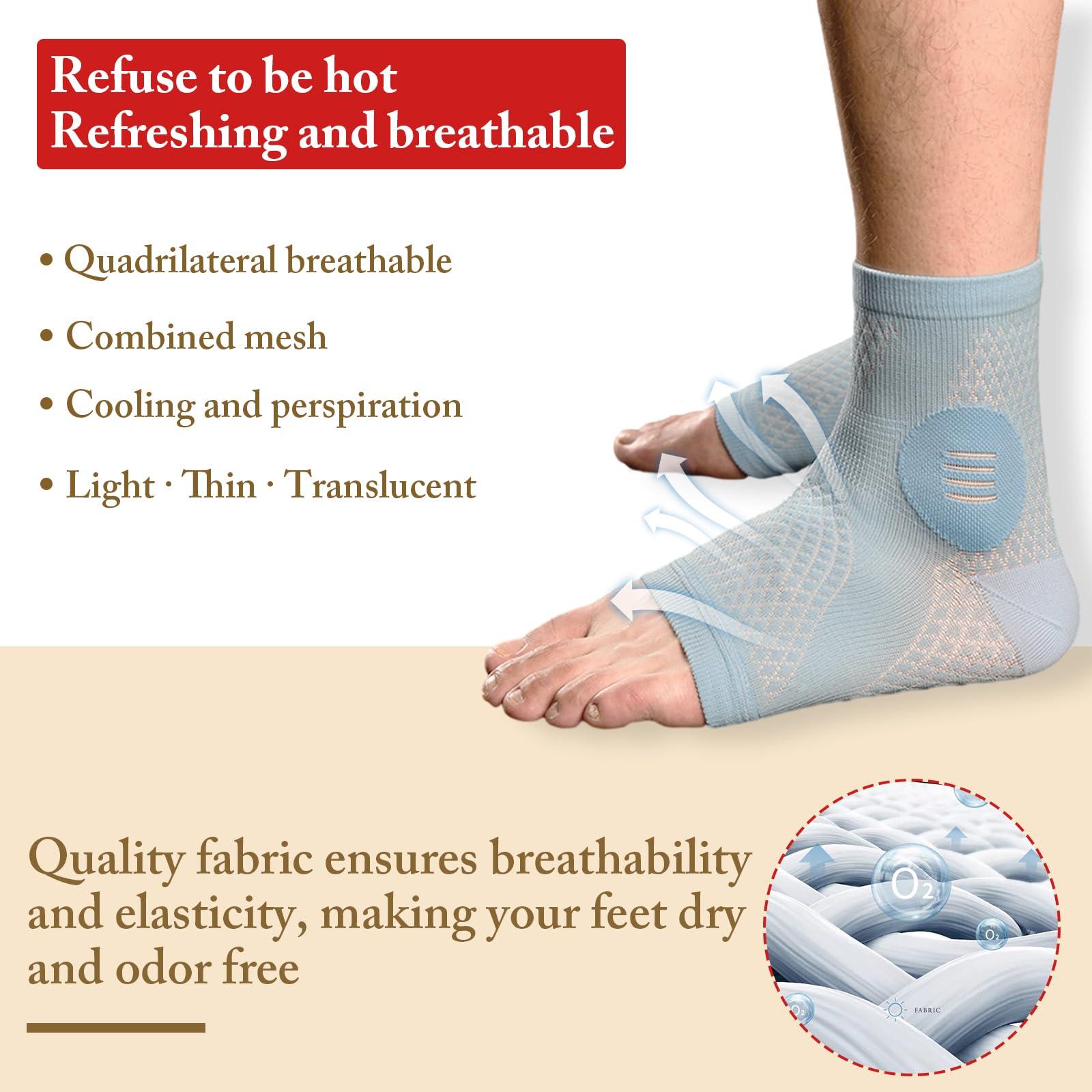 Yanmide Yanmide Stunor - Dr.Neuropathy Socks, Neuropathy Socks for Men and Women, Soothe Pain Relief Socks for Neuropathy Pain, Gray, L