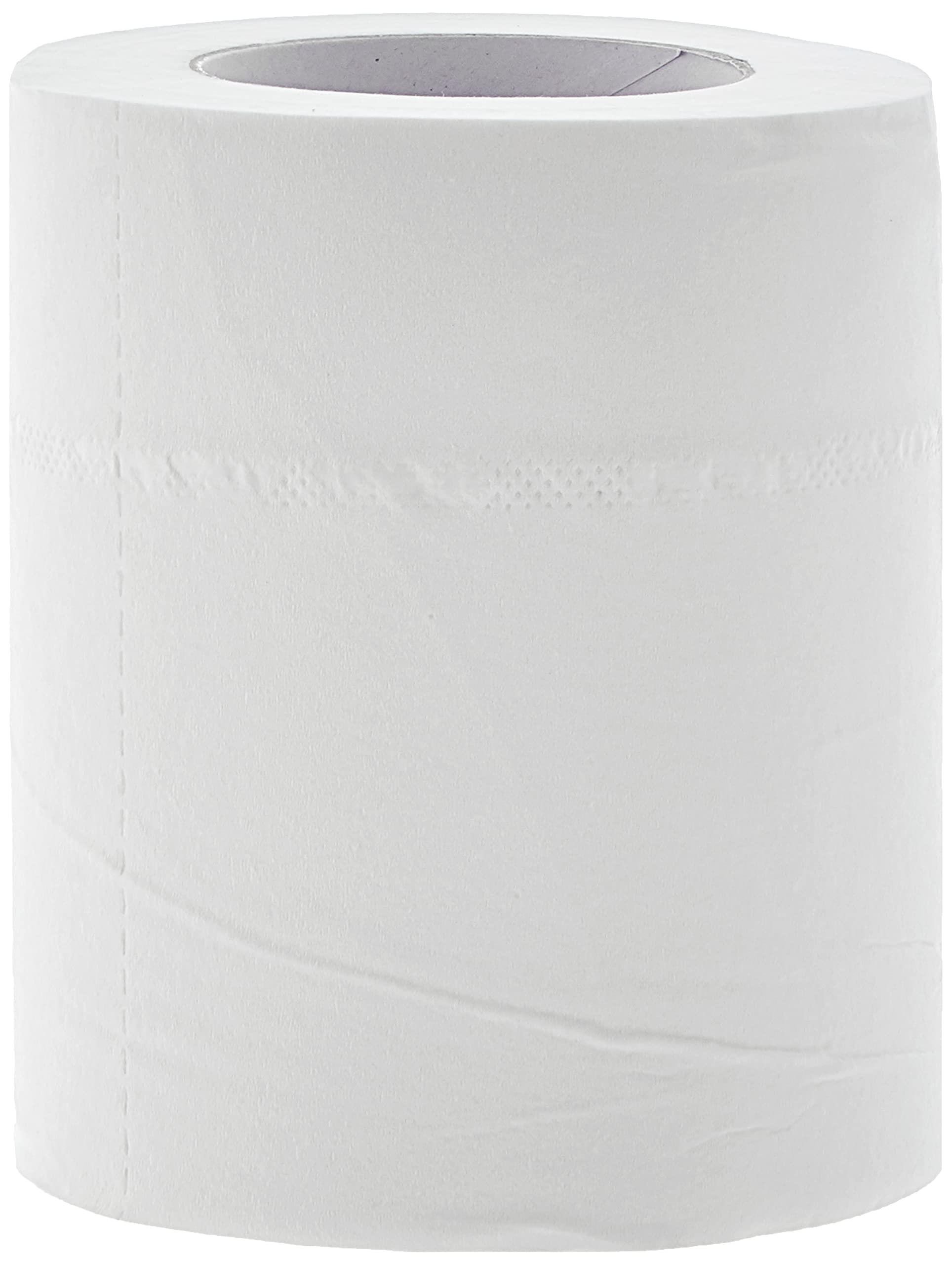 Presto! Amazon Brand - Presto ! 3 Ply Toilet Paper Tissue Roll - 12 Rolls (160 Pulls Per Roll) & Hygienic Flush Tabs, Aqua Fresh - 50 g (Pack of 6) & Surface Cleaning Wipes - 30 wipes/pack (Pack of 6)