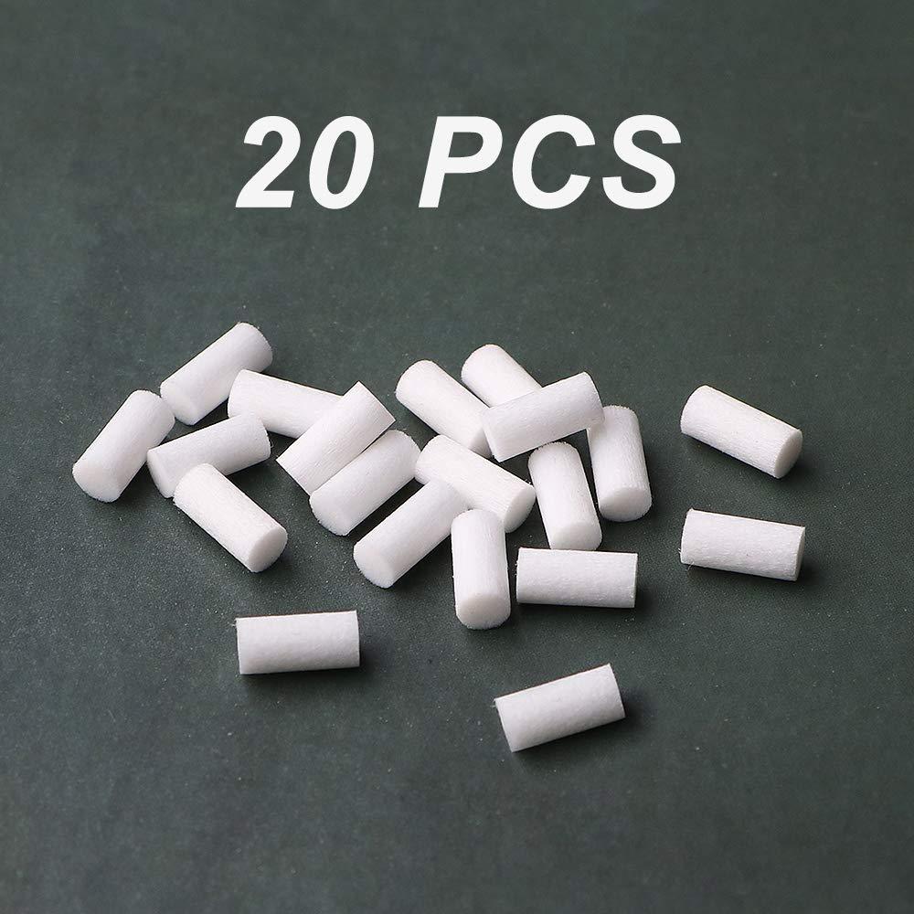 Home-Cloud 20PCS Diffuser Necklace Refill Sticks Diffuser sticks Replacement, Absorbent Mini Refill Sticks for Pendulum Pattern Aroma Necklace