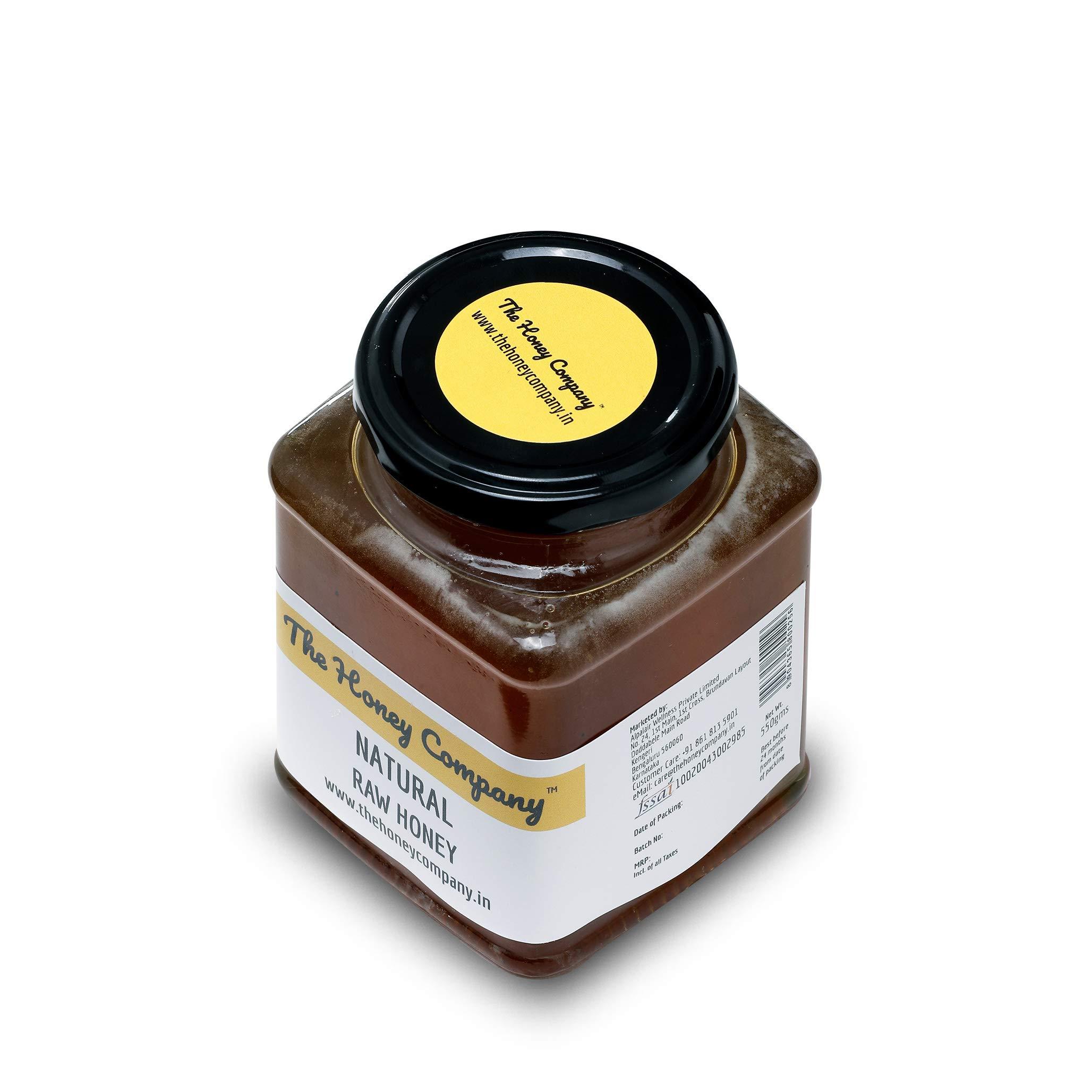 The Honey Company The Honey Company Natural Raw Honey 350g 100% Pure, Raw Unprocessed Unheated Unpasteurised Unfiltered