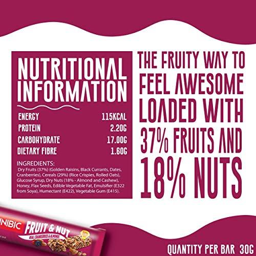 Unibic Unibic Snack Bar Fruit & Nut, 12 x 30 g
