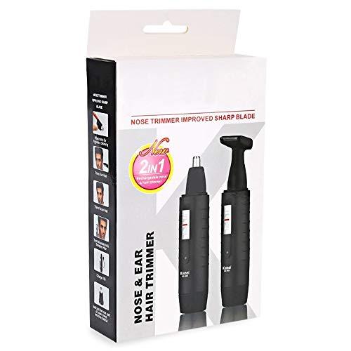 SDMS 2in1 Rechargeable Nose Trimmer For Men Face Care Beard Hair Removal Shaving Trimmer Hair Nose Cutter Hair Clipper Men Nose Trimmer Personal Care Products for Men & Women