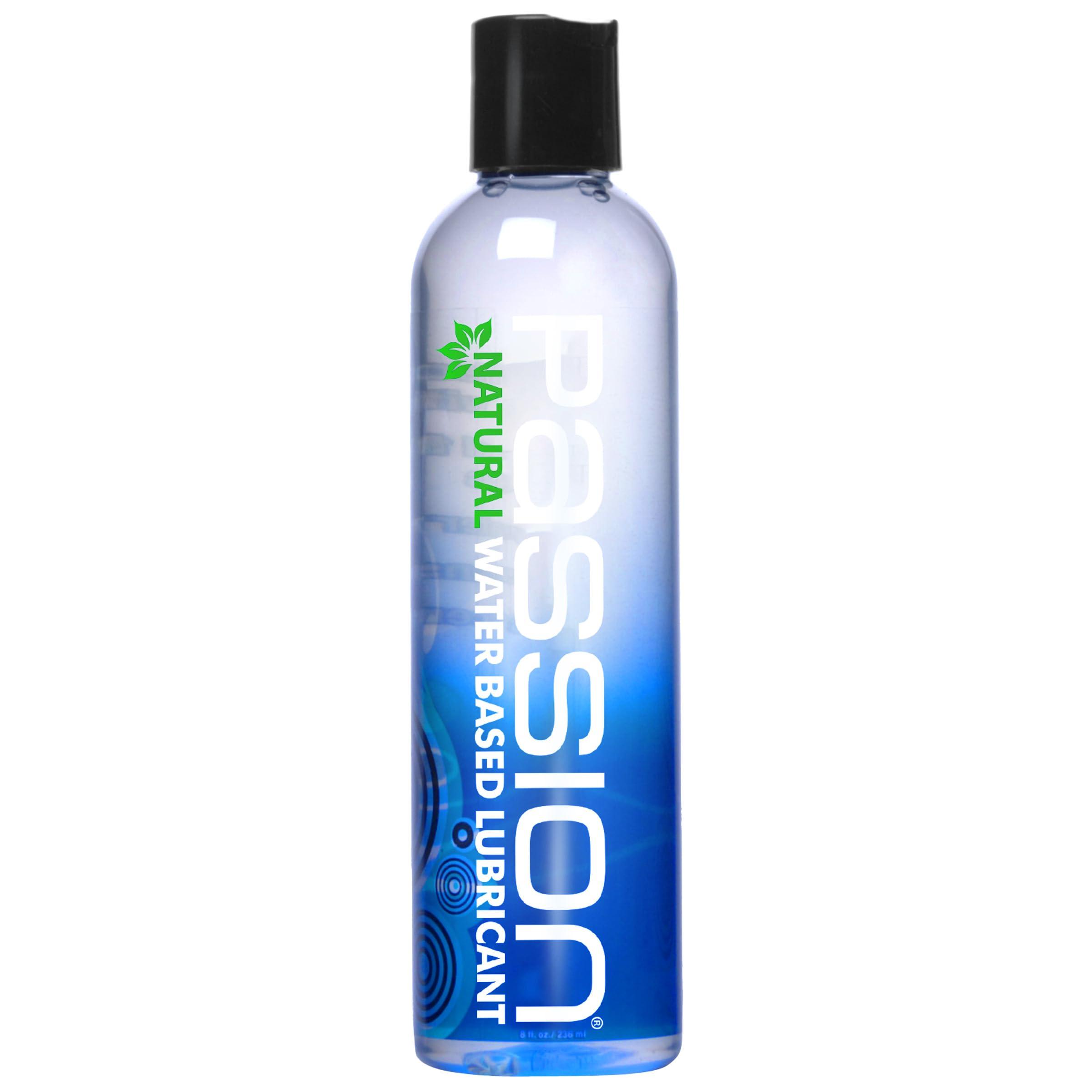 Passion Lube Passion Lubes, Natural Water-based Lubricant, 8 Fluid Ounce