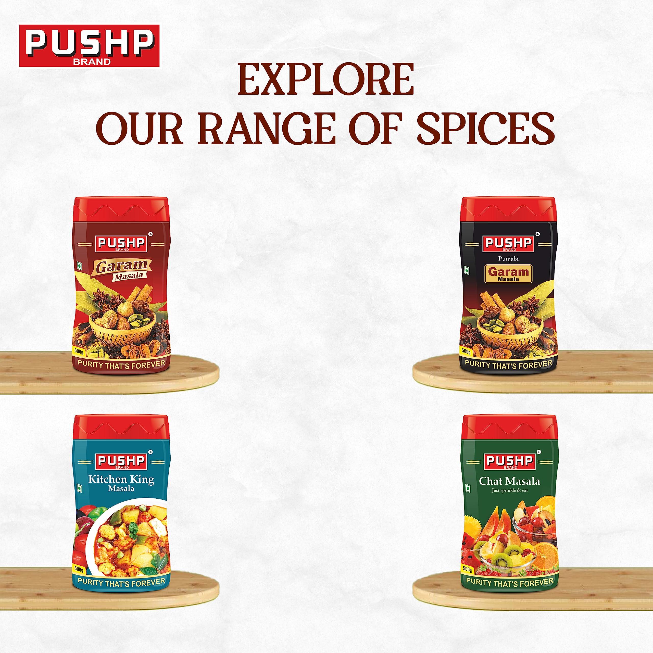 Pushp Brand Pushp Brand Asafoetida Hing Jar Strongest Compounded Pure Hing Powder(20 GM) (Pack of 2)