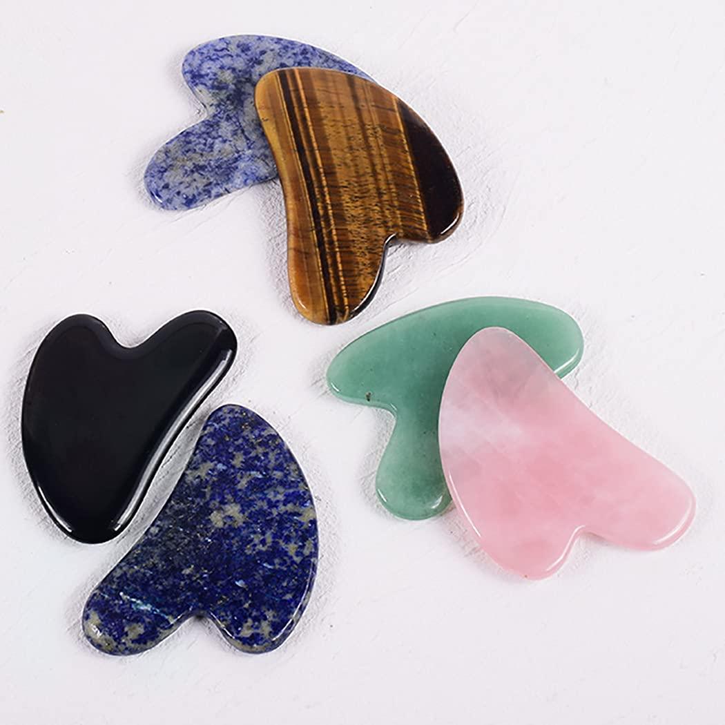 SOWUNO SOWUNO Gua Sha Facial Tool Crystal Small Household Professional Lightweight Heart Shape Gua Sha Massager