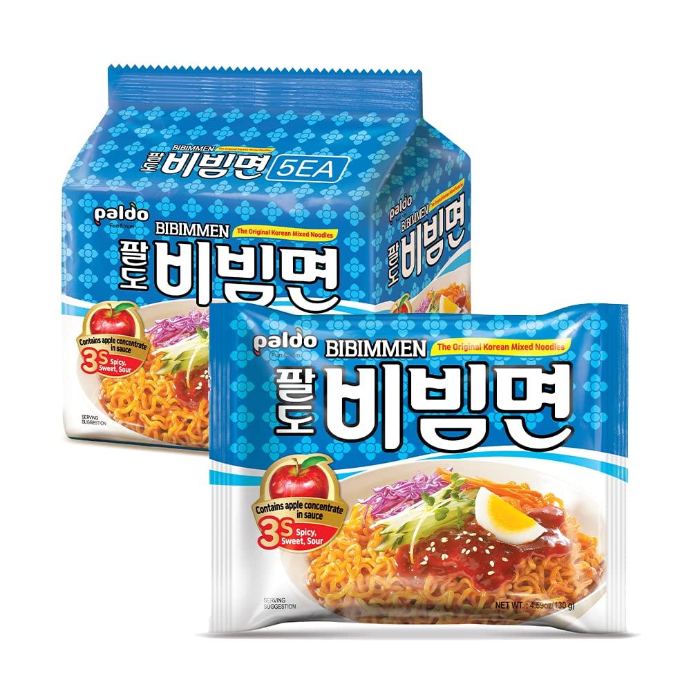 Paldo PALDO FUN & YUM Korean Ramen Family Pack (Bibim Men), 650 Grams, Pack Of 1