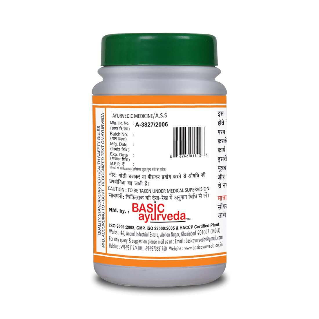 BASIC AYURVEDA BASIC AYURVEDA Amlapittantak Loh 40 Tablet Pack of 5 |